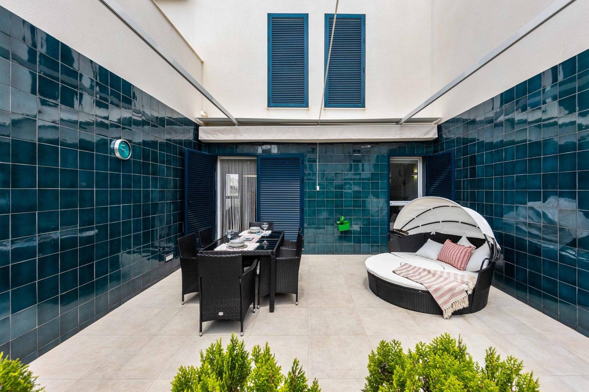 Turquesa Del Mar - Sun & Beach & Golf & Bike - Large Terrace Ground-Floor Spanish Apartment Dehesa de Campoamor  Buitenkant foto