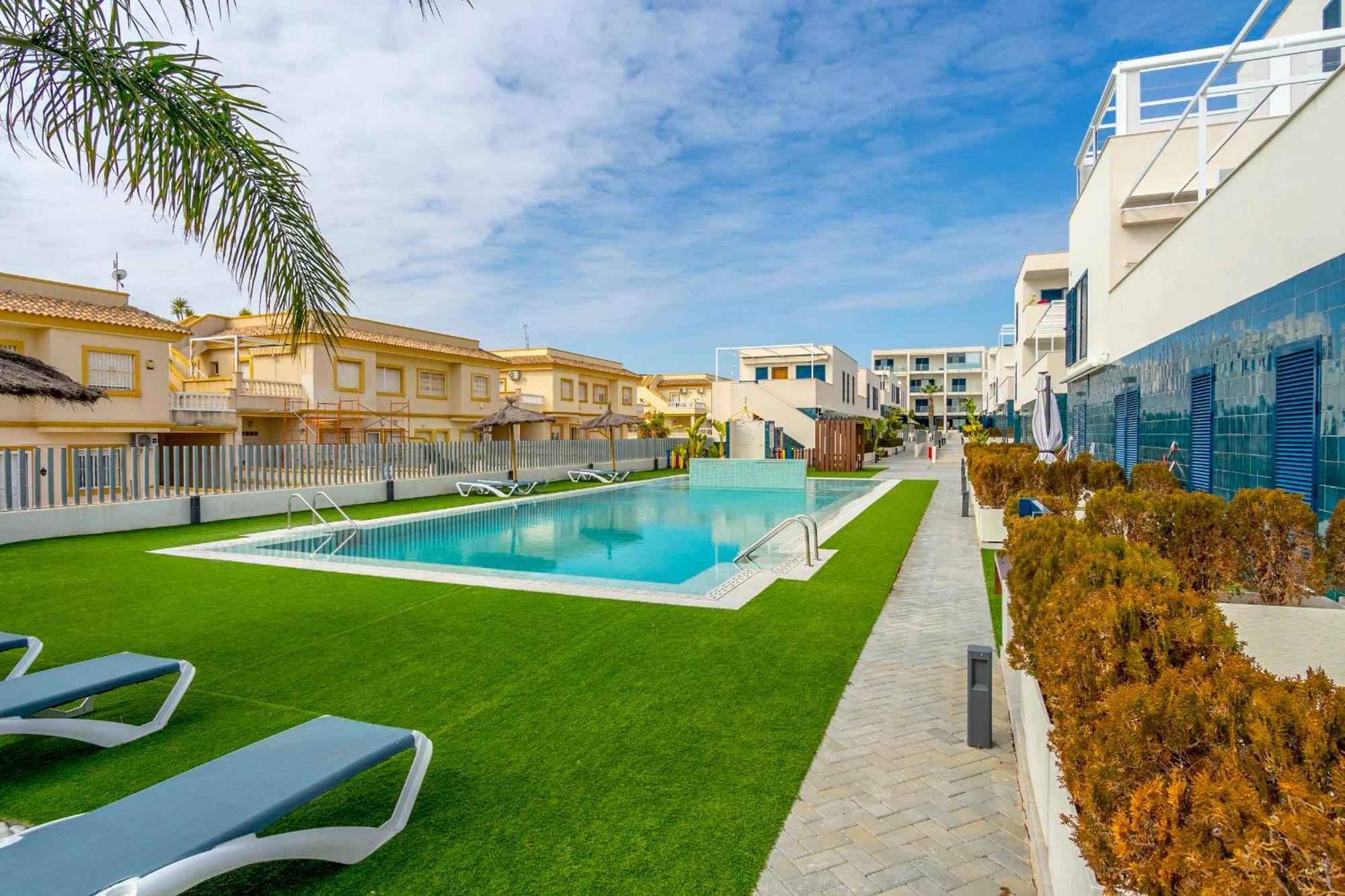 Turquesa Del Mar - Sun & Beach & Golf & Bike - Large Terrace Ground-Floor Spanish Apartment Dehesa de Campoamor  Buitenkant foto