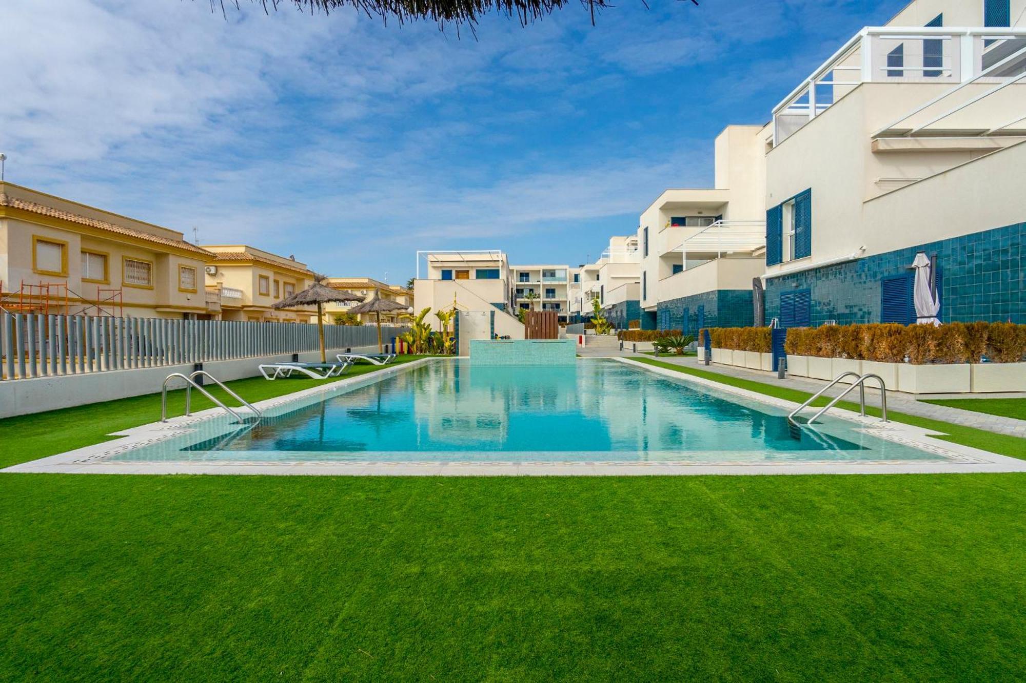 Turquesa Del Mar - Sun & Beach & Golf & Bike - Large Terrace Ground-Floor Spanish Apartment Dehesa de Campoamor  Buitenkant foto
