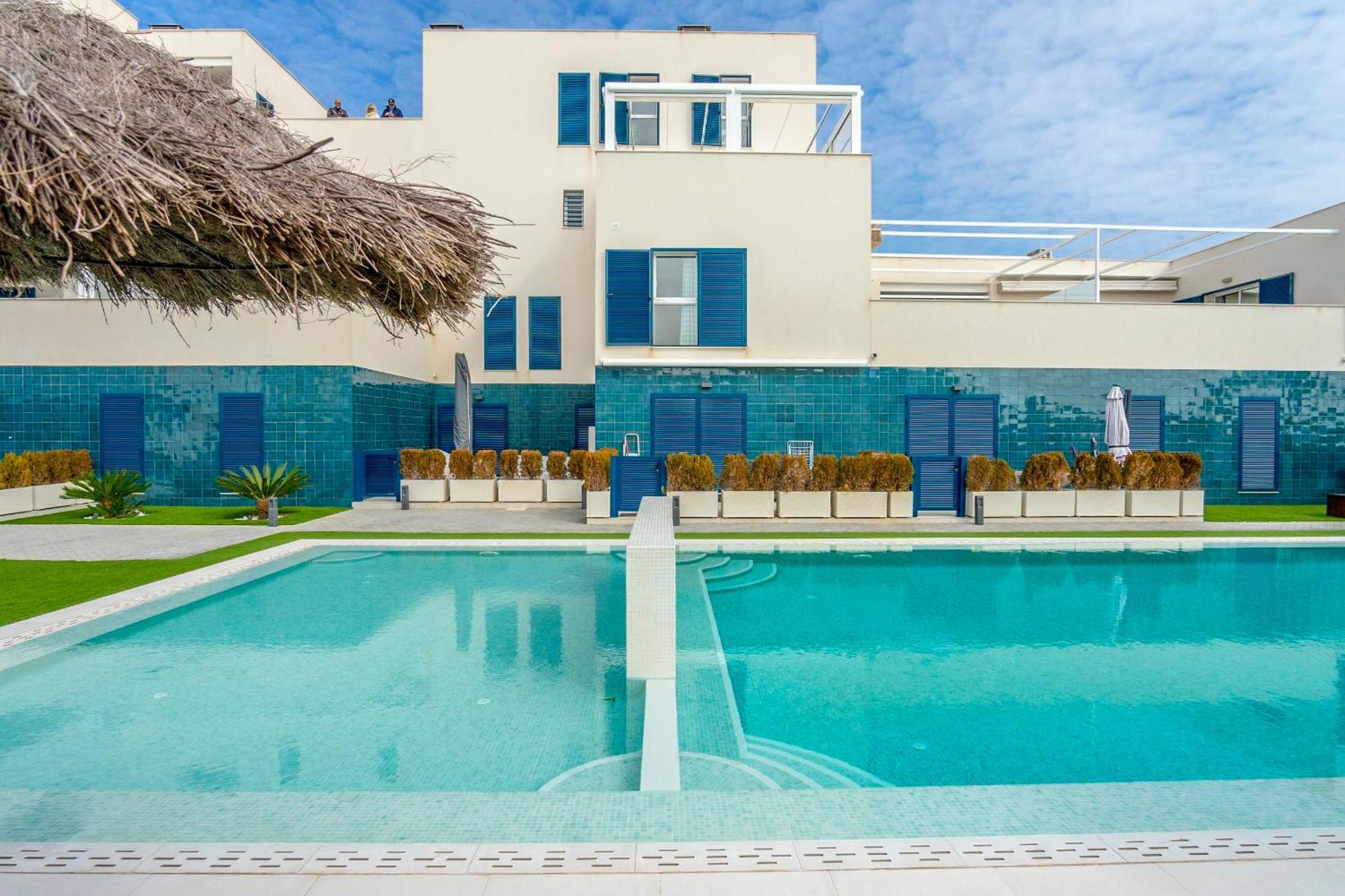 Turquesa Del Mar - Sun & Beach & Golf & Bike - Large Terrace Ground-Floor Spanish Apartment Dehesa de Campoamor  Buitenkant foto