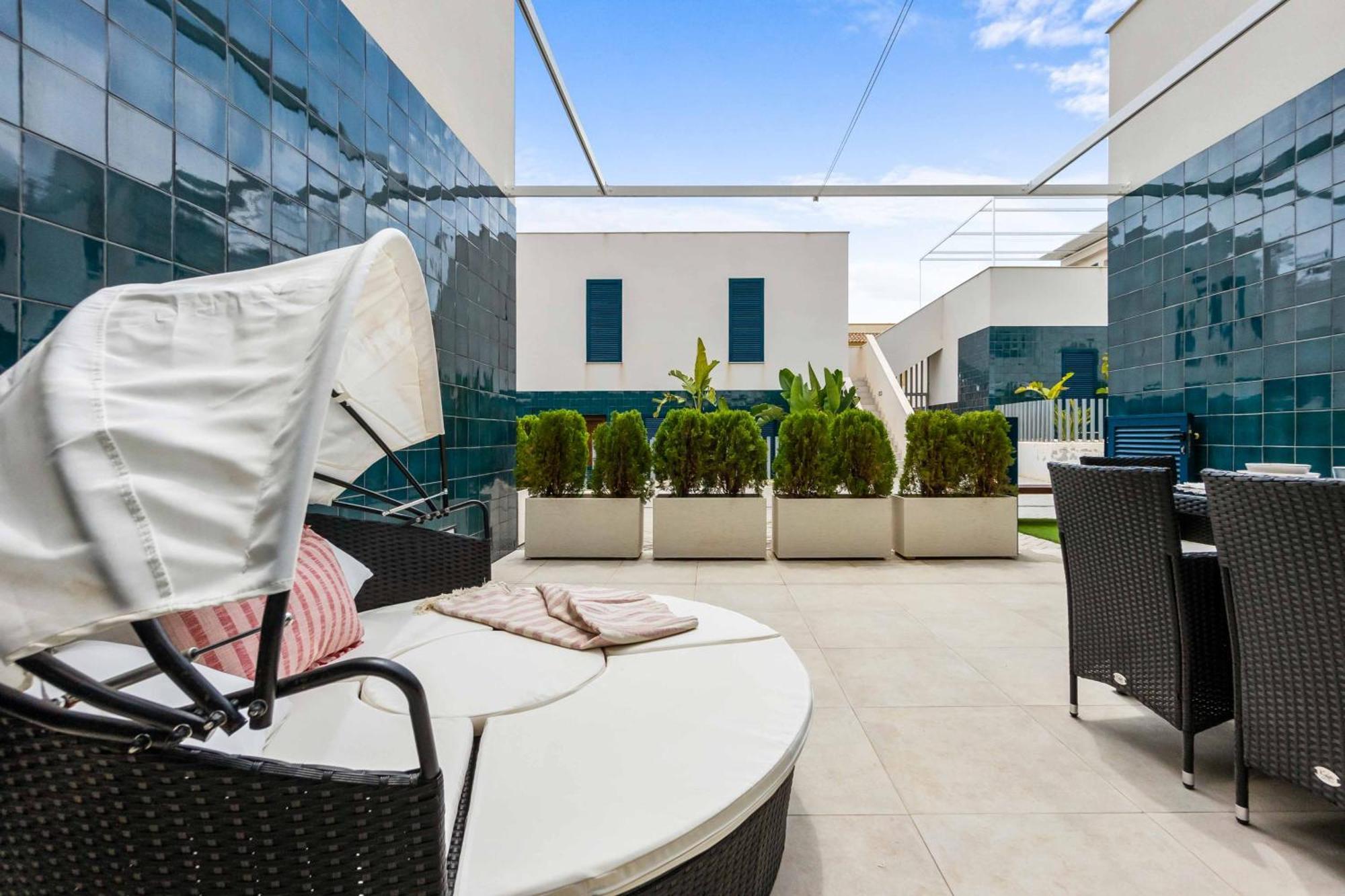 Turquesa Del Mar - Sun & Beach & Golf & Bike - Large Terrace Ground-Floor Spanish Apartment Dehesa de Campoamor  Buitenkant foto