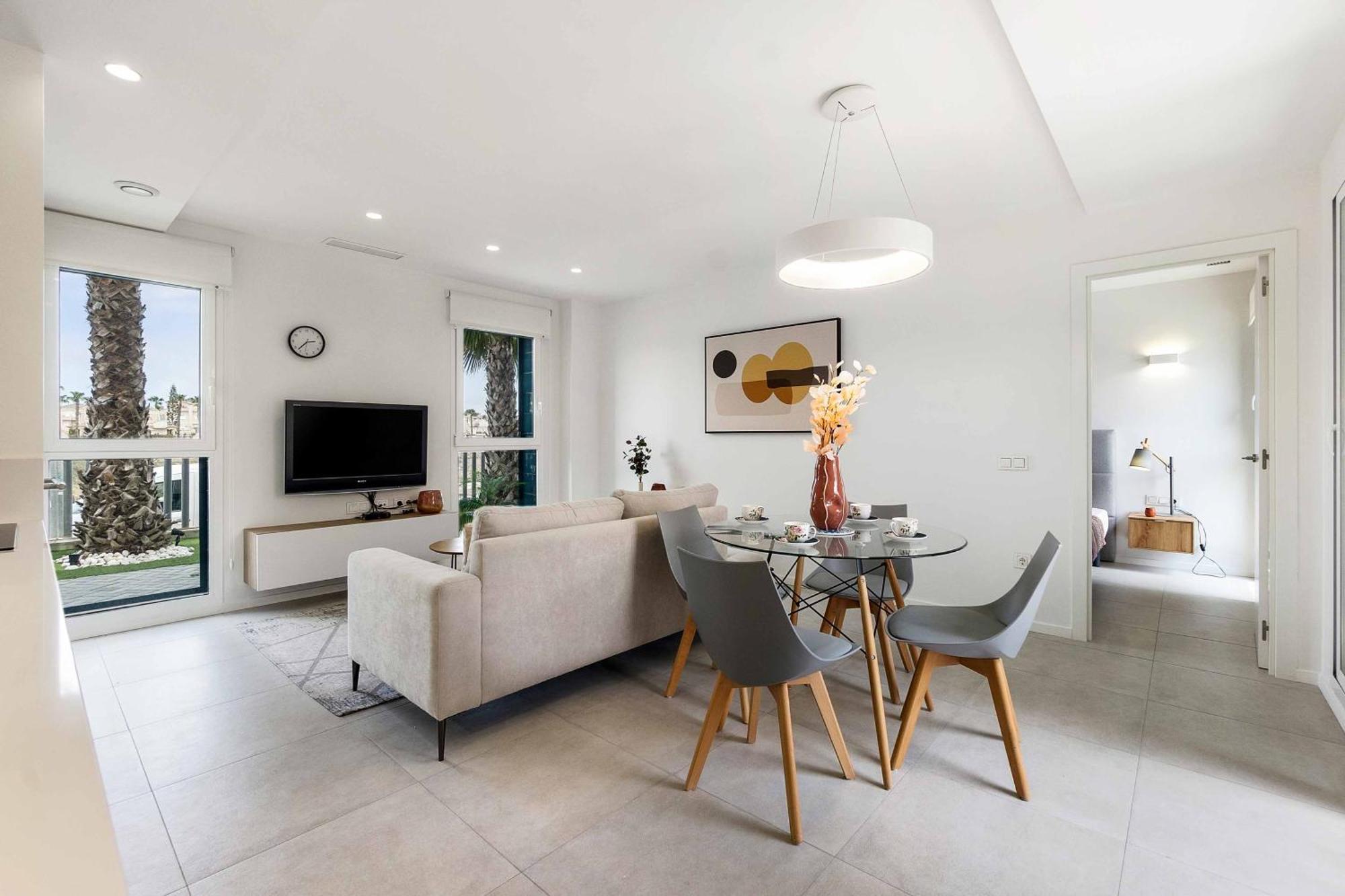 Turquesa Del Mar - Sun & Beach & Golf & Bike - Large Terrace Ground-Floor Spanish Apartment Dehesa de Campoamor  Buitenkant foto