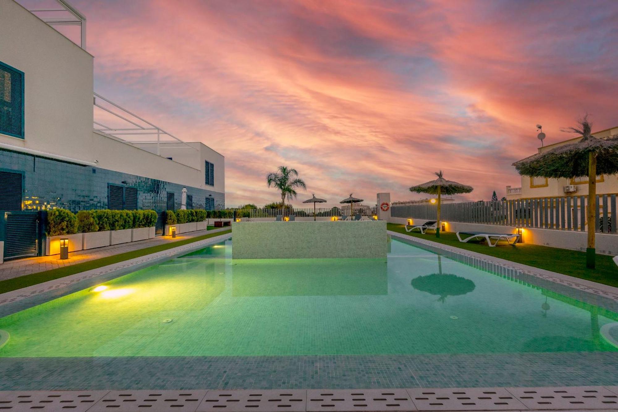 Turquesa Del Mar - Sun & Beach & Golf & Bike - Large Terrace Ground-Floor Spanish Apartment Dehesa de Campoamor  Buitenkant foto