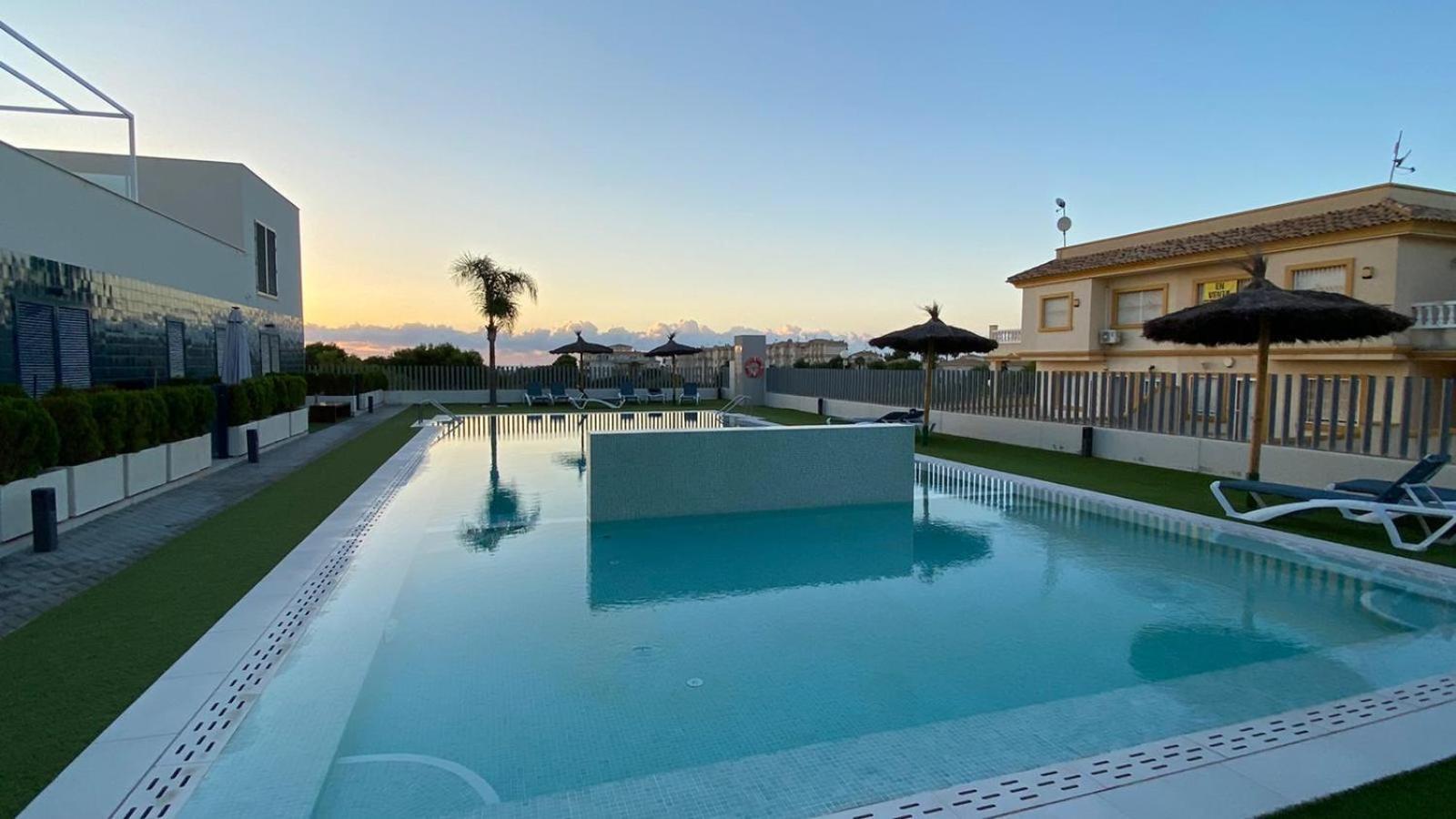 Turquesa Del Mar - Sun & Beach & Golf & Bike - Large Terrace Ground-Floor Spanish Apartment Dehesa de Campoamor  Buitenkant foto
